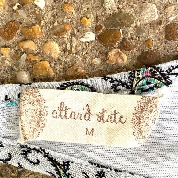 Altar’d State Paisley Boho Racerback Dress M - Picture 2 of 9